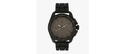 Fastrack Commando Quartz Analog Brown Dial Black Plastic Strap Watch at ₹1,447