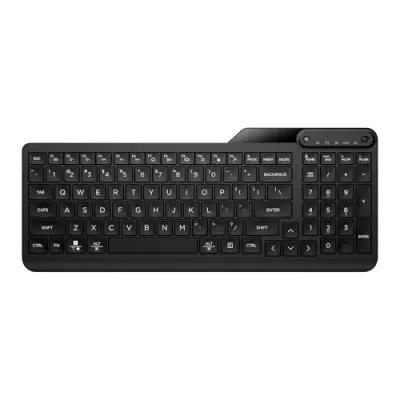 HP 460 Multi-Device Bluetooth Keyboard,Multi-OS,Slim Design(Full numpad),Upto 12 programmable Shortcut Keys, 2 AAA Batteries for 24 Months o at ₹1,270