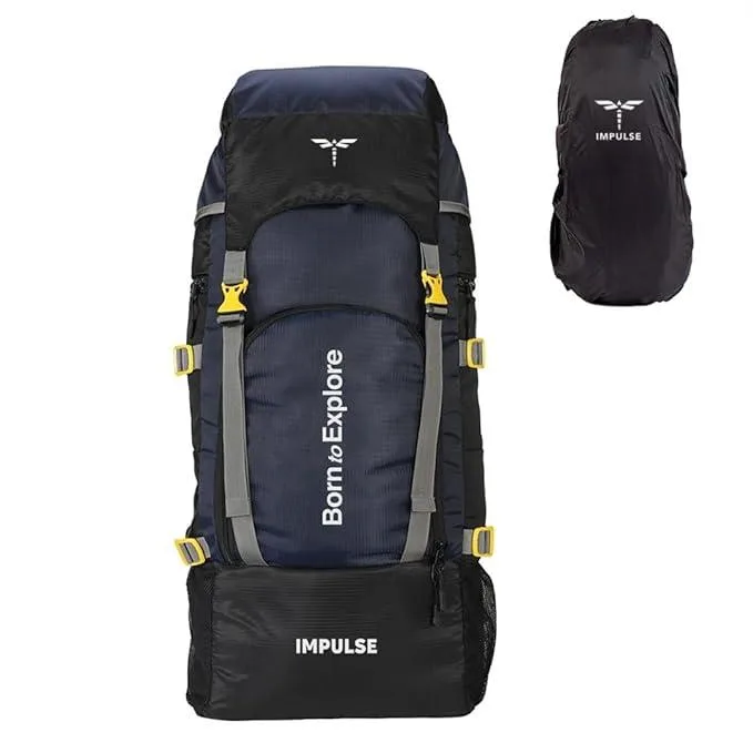 Impulse 4 Compartment Rucksack Bags 60 Litres Travel Bag For Men Tourist Bags at ₹749