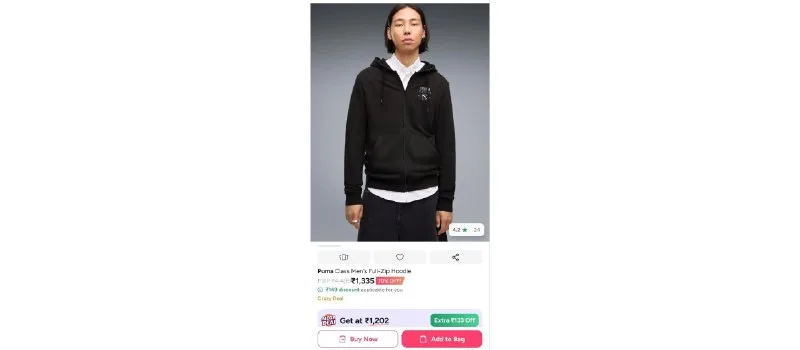 Puma Hooded Sweatshirt