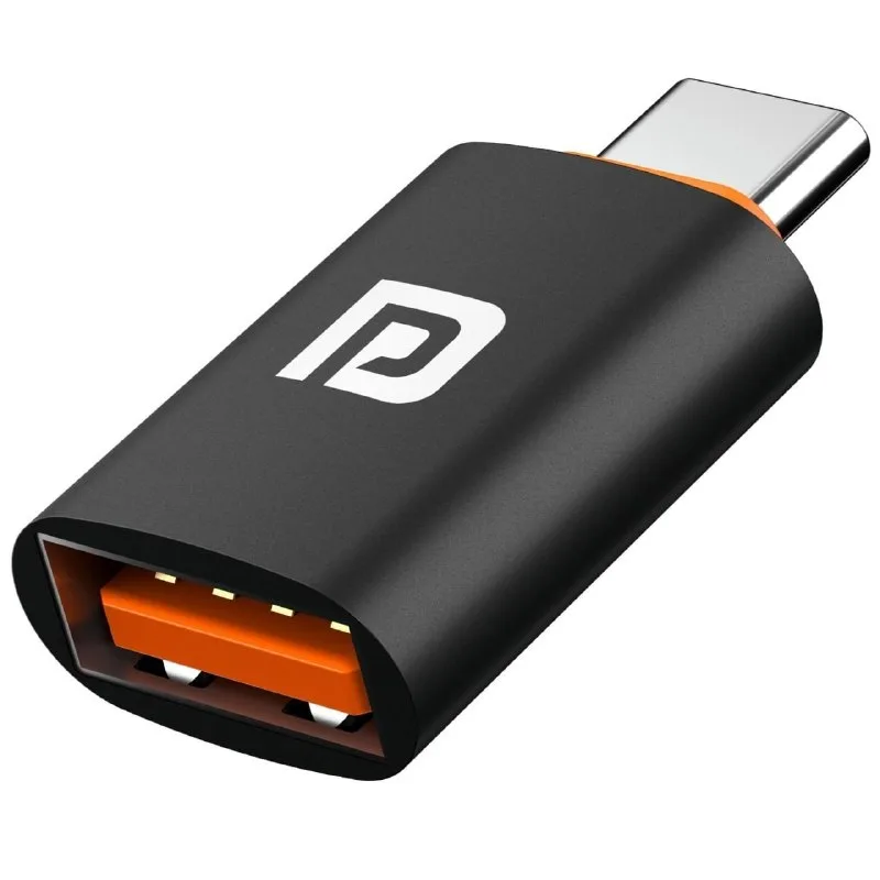 Portronics Bridge Y USB 3.0 to Type C OTG Adaptor, 10Gbps High Speed Data Transfer, Thunderbolt to USB Adapter at ₹99