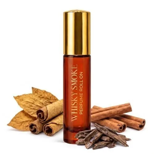 Beardo Whisky Smoke Roll On, 7ml | 100% Concentrated Perfume Oil | Long Lasting Roll On For Man | Smoky, Woody, Leather | Ideal Gift for Men at ₹200