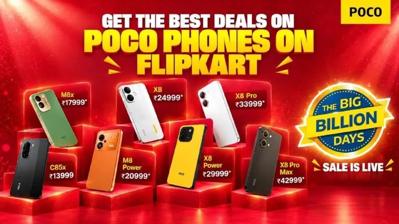 POCO BBD – LOWEST EVER PRICES! at ₹13,999