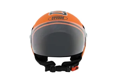Studds Open Face Helmet (Orange, L) at ₹879