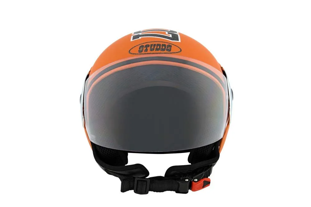 Studds Open Face Helmet (Orange, L) at ₹879