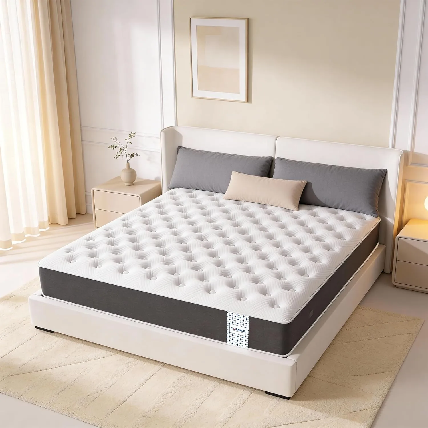 Florance Flip Dual Comfort King Size Mattress (72x72x4) at ₹6,049