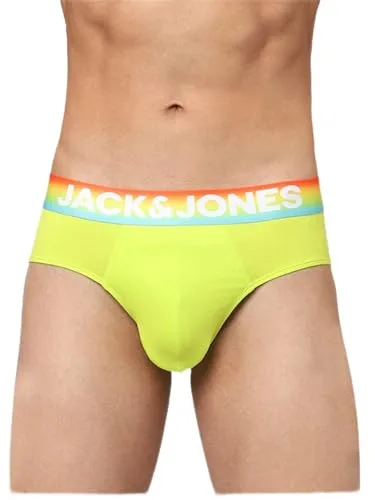 Jack & Jones Men's Cotton Classic Regular Solid Briefs at ₹439