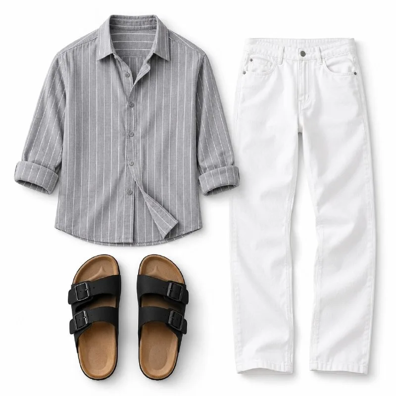 Shirt, Jeans and 1 more