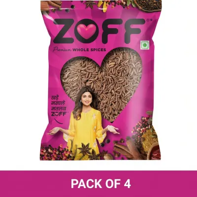 Zoff Cumin Whole (Pack of 4) at ₹508
