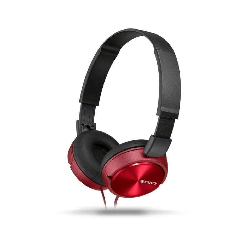 Sony ZX Series MDR-ZX310AP Headband Stereo Headset -Red at ₹899