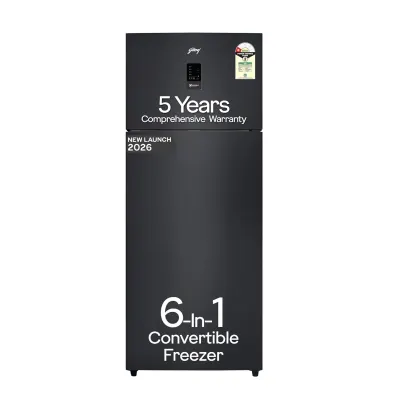 Godrej 415L 5 Years Comprehensive Warranty Double Door Refrigerator at ₹33,340