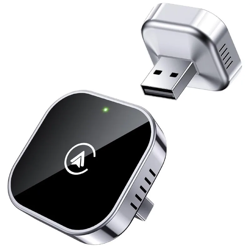 Teeran 2-in-1 Wireless CarPlay & Android Auto Adapter,Convert Wired to Wireless CarPlay Adapter at ₹2,564