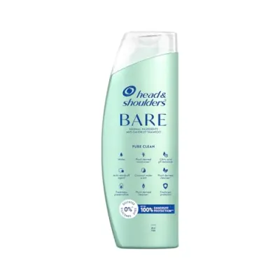 Head & Shoulders BARE Anti-Dandruff Shampoo, Pure clean, Sulfate-Free, Silicone-Free, Dye-Free, Gentle shampoo, 400ml at ₹286