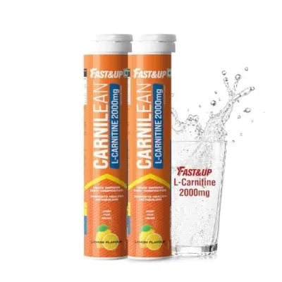 FAST&UP L-Carnitine 2000mg|Supports Weight Loss & Fat Burn|Lemon|Pack of 2 at ₹719
