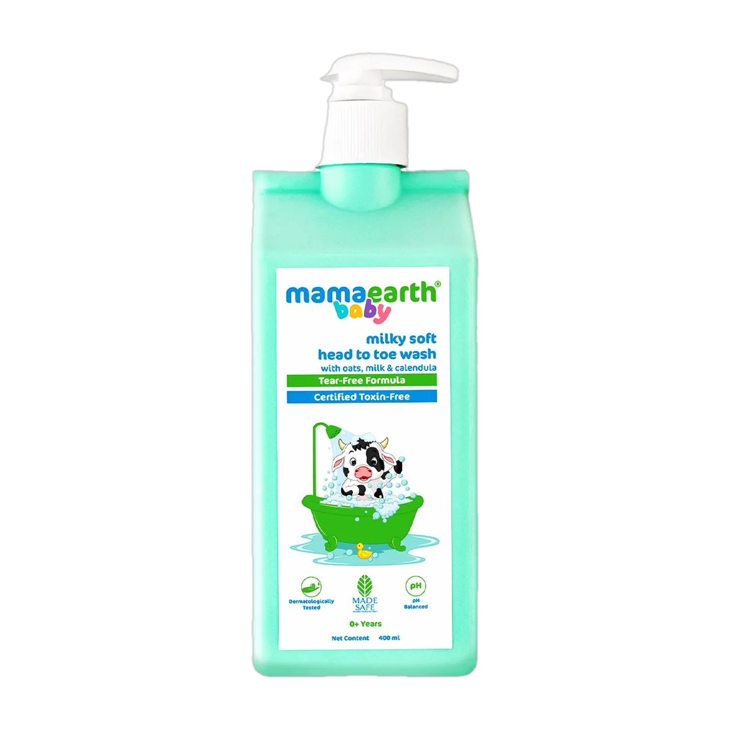 Mamaearth Milky Soft Head to Toe Wash 2-in-1 (400 ml) at ₹319