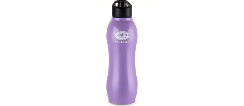 Cello H2O Water Bottle Set of 3, 1000ml each, Cello Stainless Steel Flask, 1000ml