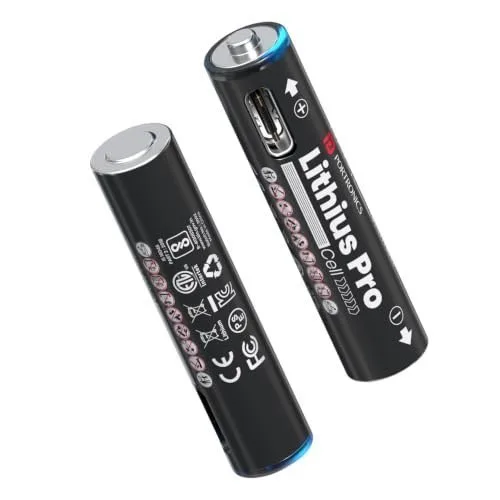Portronics AAA Lithius Pro Type C Rechargeable Batteries, Pa at ₹379