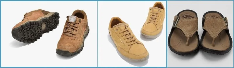 Grab : Upto 57% OFF on Woodland Men's Leather Footwear + Apply Coupon