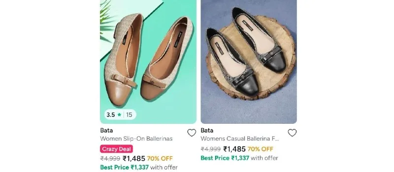 UPTO 70% OFF On Bata Footwear