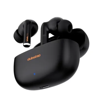 Dubstep Buzz X11 Wireless Earbuds, 60hrs Playtime, 13mm Neodymium Drivers, XBass® Technology, ENC Mics, Type-C Fast Charging (Phantom Black) at ₹399