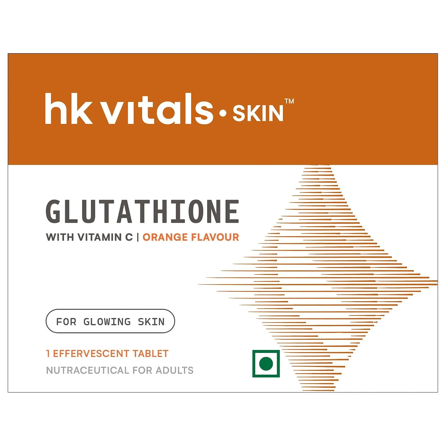 hk vitals Glutathione, Orange, 1 Effervescent Tablet (Sample Pack) at ₹59
