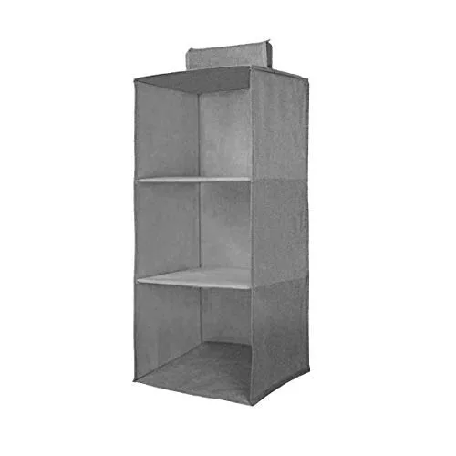 PrettyKrafts 3-Shelf Hanging Wardrobe Organiser at ₹258