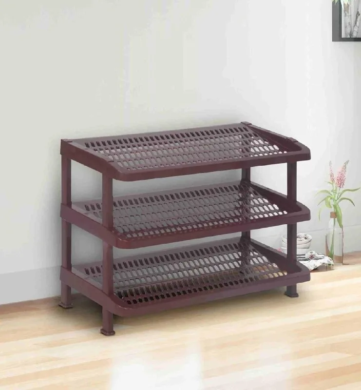 Nilkamal MULRACK3 Plastic Shoe Stand for Shoe Storage at ₹989