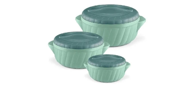 MILTON Flora Regular Set Insulated Inner Steel Casserole at ₹722