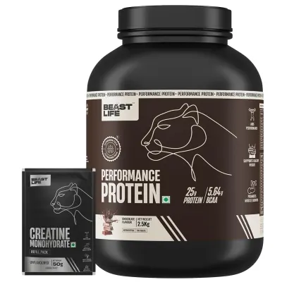 BeastLife Yeast Protein, 2.5 Kg With Creatine, 50g at ₹2,969