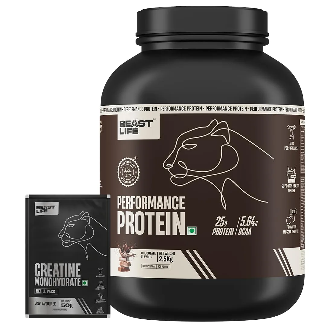 BeastLife Yeast Protein, 2.5 Kg With Creatine, 50g at ₹2,969