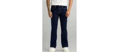 Levi's Men's 527 Dark Indigo Bootcut Fit Mid-Rise Jeans at ₹999