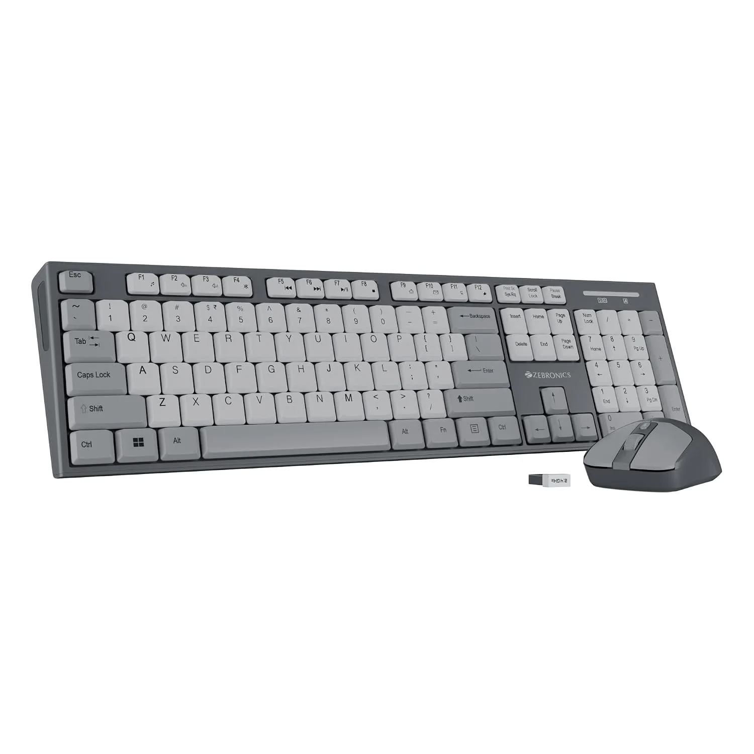 Zebronics Wireless Keyboard & Mouse Combo at ₹699