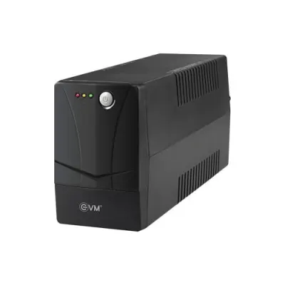 EVM EPS720 600VA/360W Line Interactive UPS – Backup Power for PC, CCTV, WiFi Router & DVR/NVR, Wide Input 140–300V AC, Pure Sine Wave Output at ₹2,367
