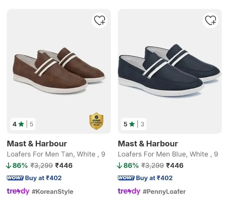 Upto 85% Off On Branded Shoes