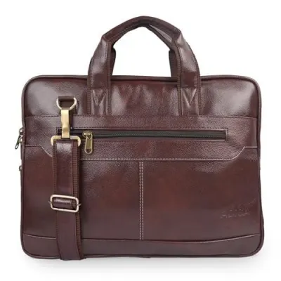 ADISA Laptop Bag for Men - Faux Leather Office Messenger Briefcase with Laptop Compartment for Work, Business, Corporate & Professional Use  at ₹426