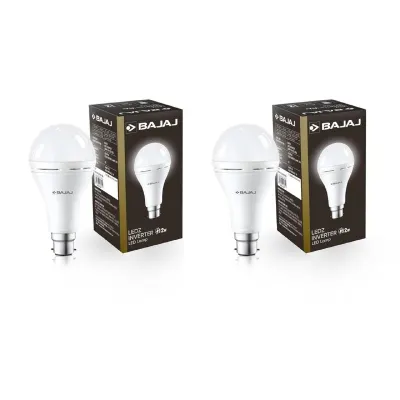 Bajaj LEDZ 12W Rechargeable Emergency Inverter LED Bulb | Cool Day Light at ₹468