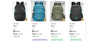 Safari Backpacks 86% OFF