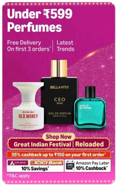 Loot perfumes under ₹299
