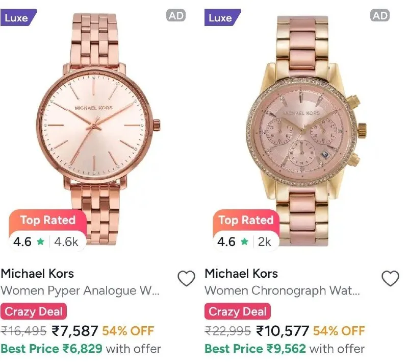 Michael Kors Watches up to 54%