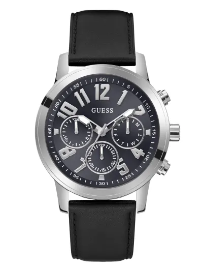 GUESS Round 44mm Blue Dial Analog Men Watch at ₹5,753