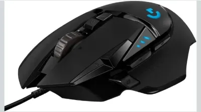 Logitech G502 Hero High Performance Wired USB Gaming Mouse, Hero 25K Sensor, 25,600 DPI at ₹2,245
