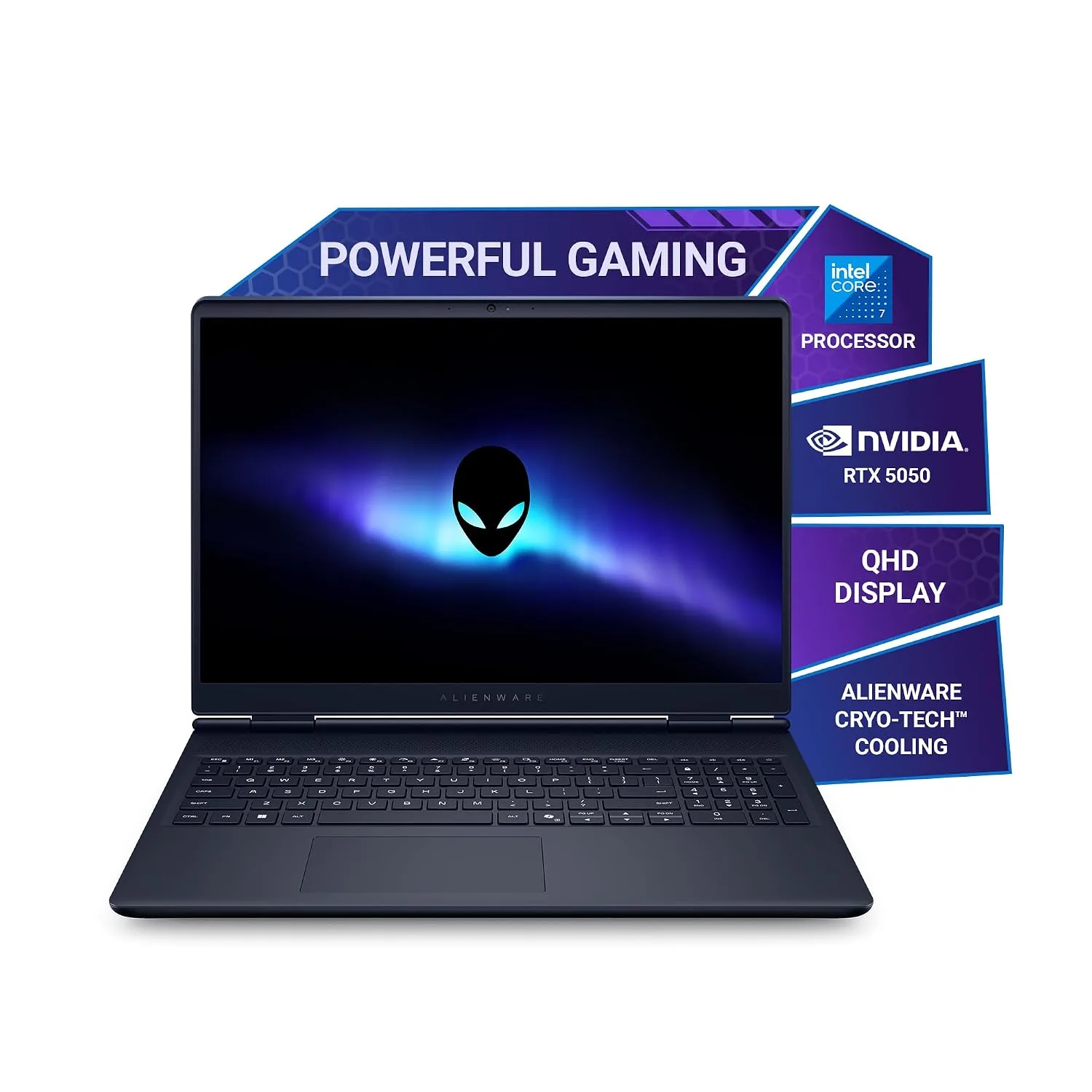 Alienware 16 Aurora Gaming Laptop, Intel Core 7 240H Processor at ₹1,34,490