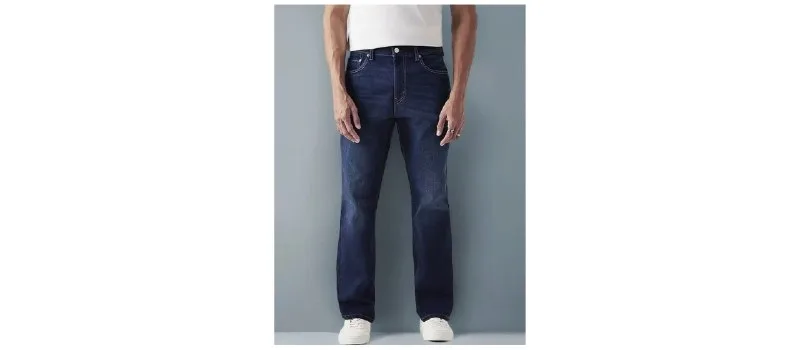 Levi's Men's Straight Fit Mid Rise Jeans at ₹899
