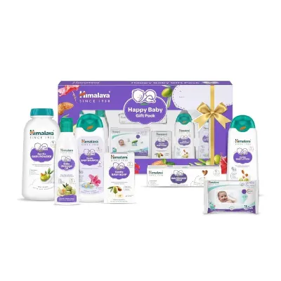 Himalaya Happy Baby Gift Pack 7s with Newborn Baby Essentials at ₹379