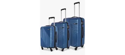 American Tourister Ivy Nxt 3PCSET 4 Spinner Wheels Hard Luggage at ₹6,120