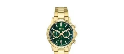 BOSS Allure Chronograph Green Round Dial Men's Watch - 1513923 at ₹25,147