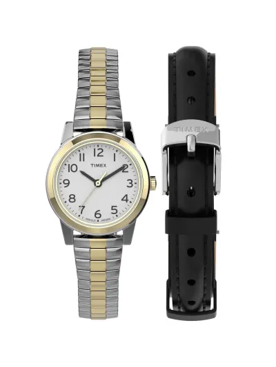 TIMEX Main Street Women 26 mm White Dial Analog Watch at ₹3,990