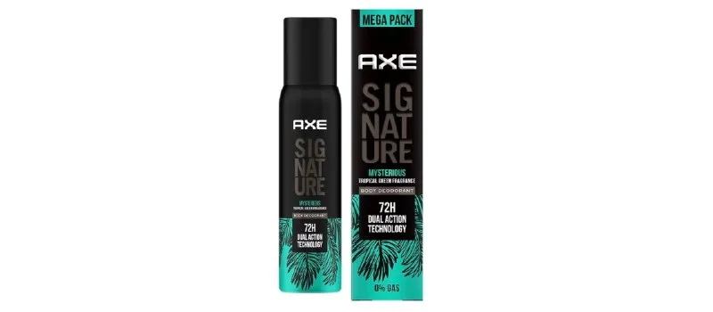 Axe Signature Mysterious Deodorant No Gas Perfume 200Ml at ₹99