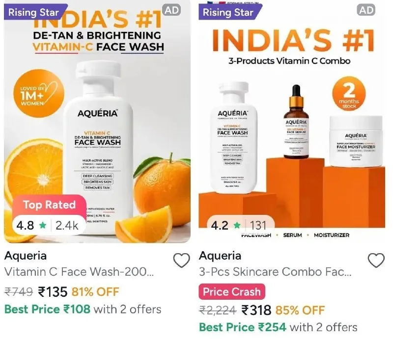 AQUERIA — BFF SALE IS LIVE! – UP TO 85% OFF on Aqueria