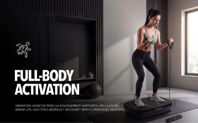 Boldfit PowerBase Vibration Plate Massager at ₹4,050